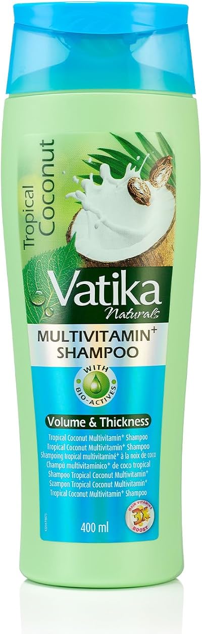 Vatika Naturals Multivitamin Coconut Shampoo 400ml Hair Nourishment Shine