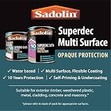 Sadolin Superdec Opaque Wood Protection 1 Litre Black Satin view 4