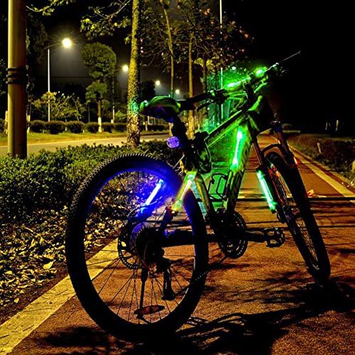 ACRATO Bike Light Bike Cycling Bicycle Safety Light Bike Safety Warning Light with Universal Stripes 2 Modes for Bike, Hamlet, Backpack and Umbrella Long to 100 hours Battery Lifetime (blue)