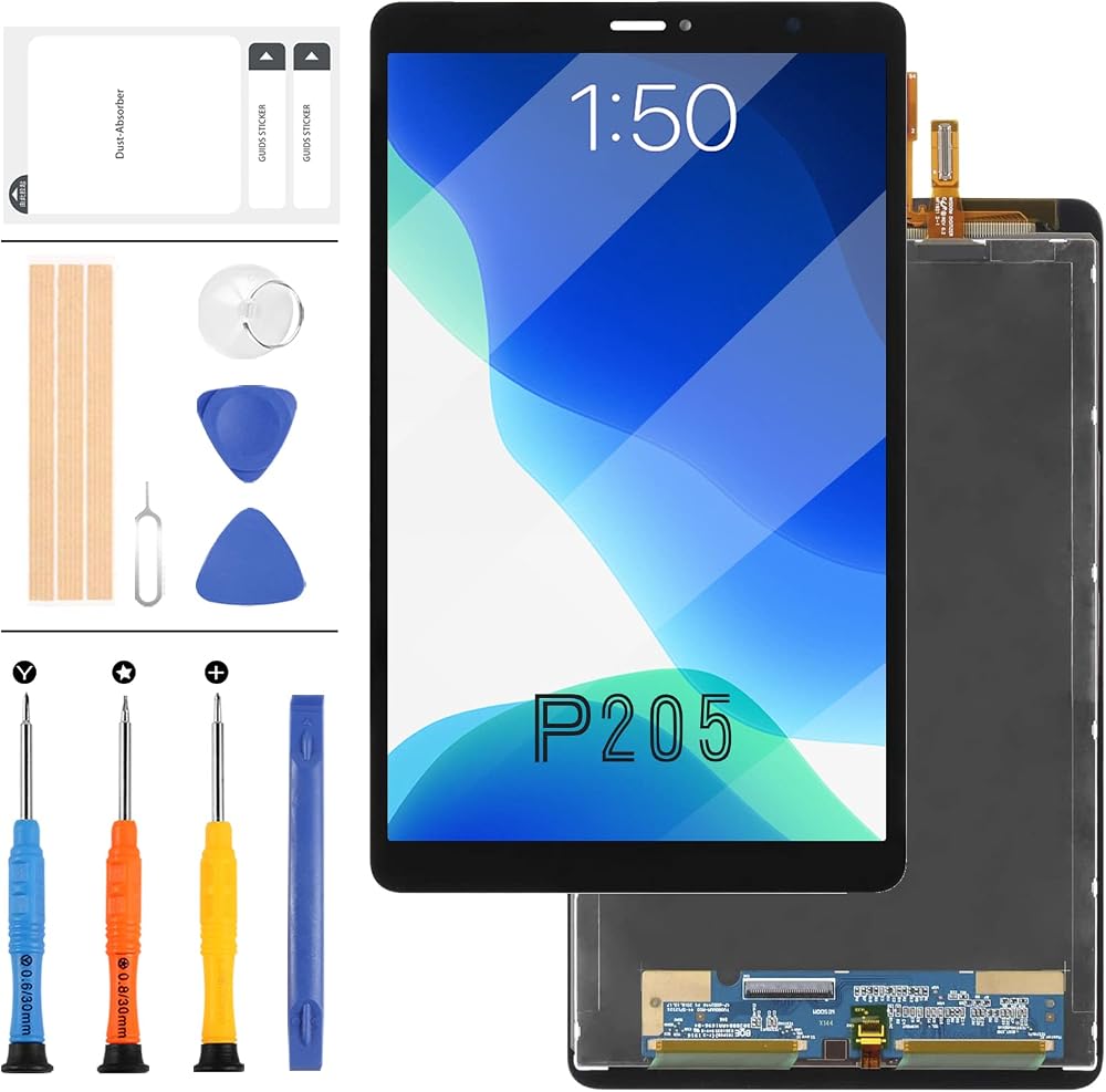LADYSON For Samsung Galaxy Tab A 8.0 2019 P205 SM-P205 LCD Display Touch Screen