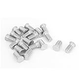uxcell M5x10mm Flush Head Stainless Steel Self