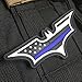 Thin Blue Line American Flag Patch - Dark Knight Edition
