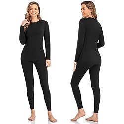 SIMIYA Thermal Underwear Set for Women Long Johns