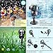 AIDERLY Christmas Halloween Music 8 Patterns Snow Projector LED Lights Indoor Outdoor Animated Rotating Snowfall Light with Remote for Landscape Xmas Decorations Stage Holiday Wedding Birthday Party