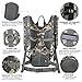 SHARKMOUTH Hydration Backpack, 900D Polyester with 2L Leak-Proof Water Bladder, Keeps Liquid Cool for Up to 4 Hours, Tactical MOLLE Pack for Cycling, Hiking, Running (Camo)