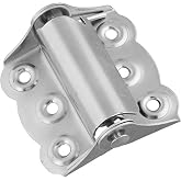 National Hardware Spring Hinge, 2-3/4 in, Steel, 2-Pack, Zinc Plated | Full Surface Mount Needs No Mortising; Self-Closing Action for Screen and Light Utility Doors
