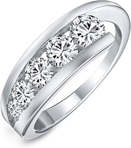 Amazon ブリングジュエリー Cz a トリプルaグレード ラブイズジャーニー リング 記念日 指輪 結婚指輪 サイズ11号 リング 通販