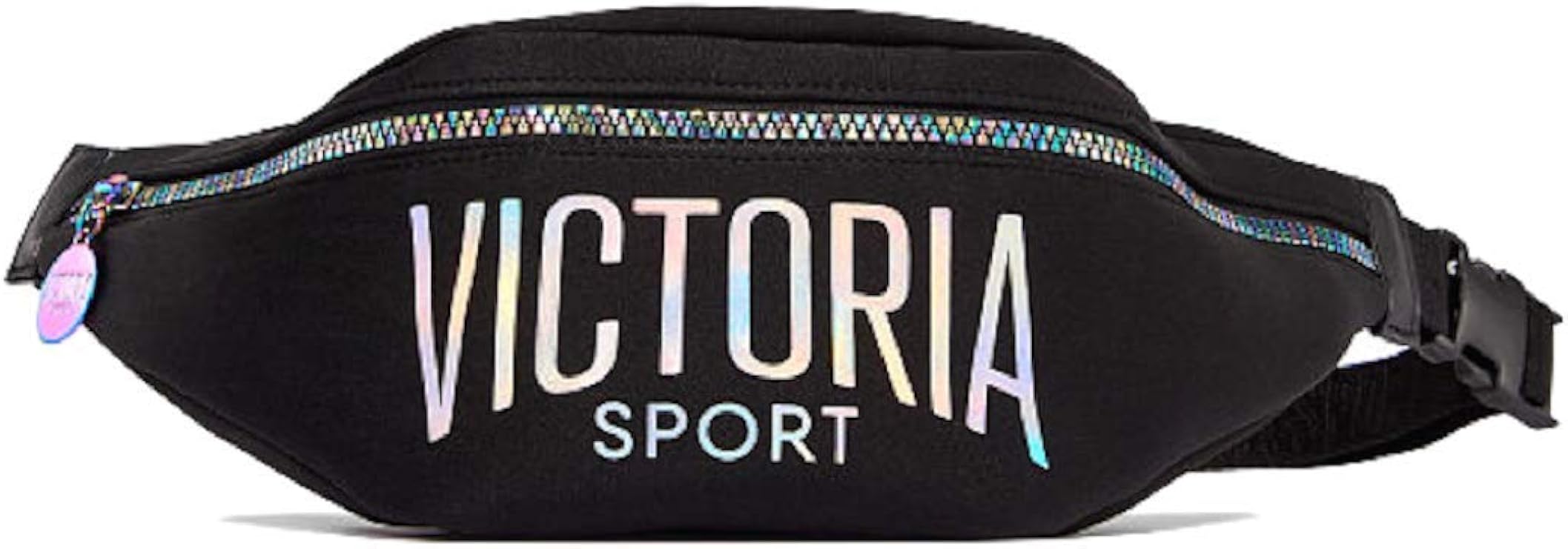 Victoria's Secret Sport Belt Bag Waist Fanny Pack Iridescent Logo