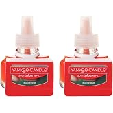 Yankee Candle ScentPlug Refill for Plug in Air Fresheners, Scented Oil Refills, Long Lasting Home Fragrance, Macintosh (Pack of 2)