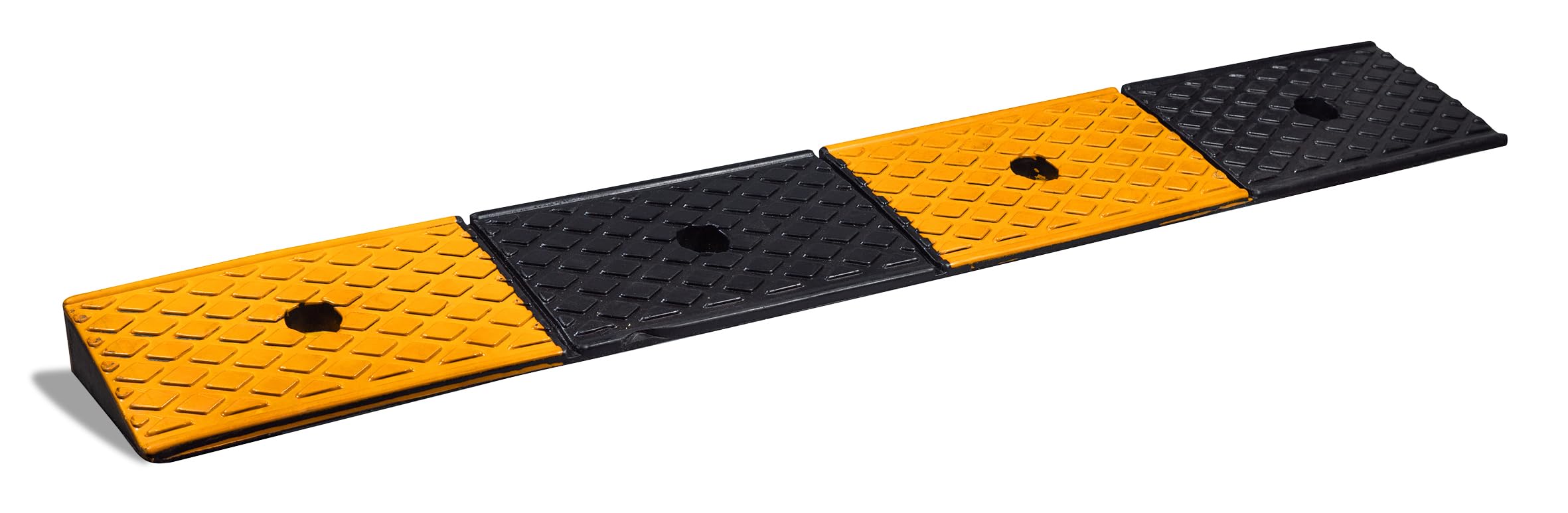 Aidapt 1.5" Height Rubber Kerb/Threshold Ramp.1 Metre Width,All Weather Use,Textured Surface for Improved Traction and Grip,Wheelchair/Mobility Scooter Disability Use,Car/Van,Lawn Mower,Wheelie Bin