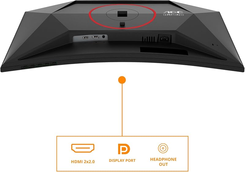 C27G4Z2 Gaming Monitor 27 Pulgadas 260Hz Panel Fast VA, 1ms GtG, HDR10, Adaptive Sync, Altura Ajustable, (1920x1080 HDMI 2X 2.0 DP 1x 1.4) Negro — foto 4 de 6