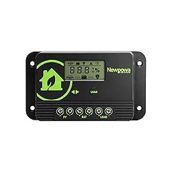 Newpowa 10A PWM Solar Charge Controller 12V/24V