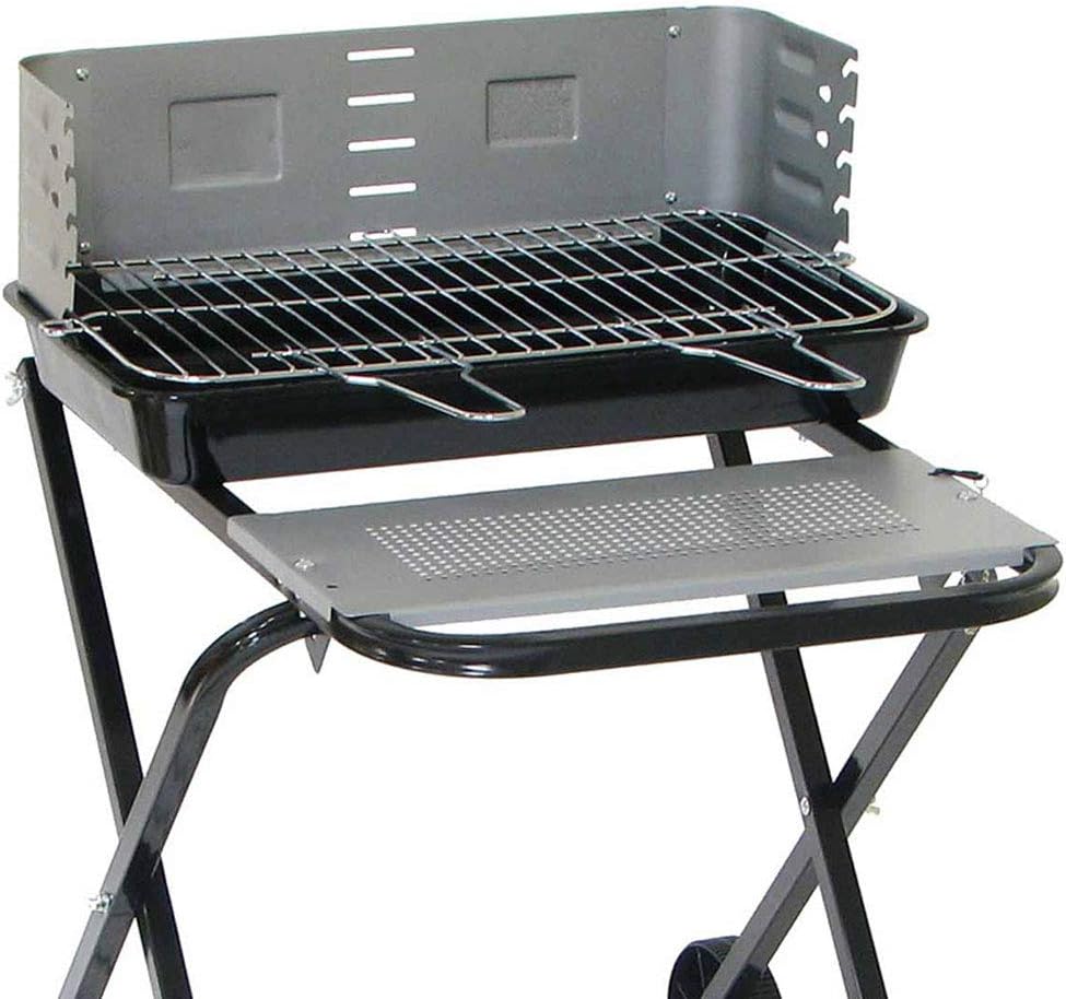 review ZJJ& BBQ Folding Barbecue Grill Home Outdoor Charcoal Grill Portable Grill