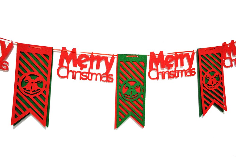 Okaytec Set 2 Weihnachtsdeko Wohnung Weihnachtsgirlande Girlande