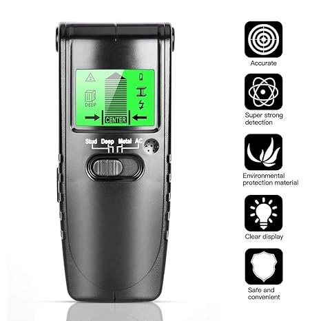Stud Finder, 4 in 1 Electric Multi-function Wall Detector for Studs/Wood