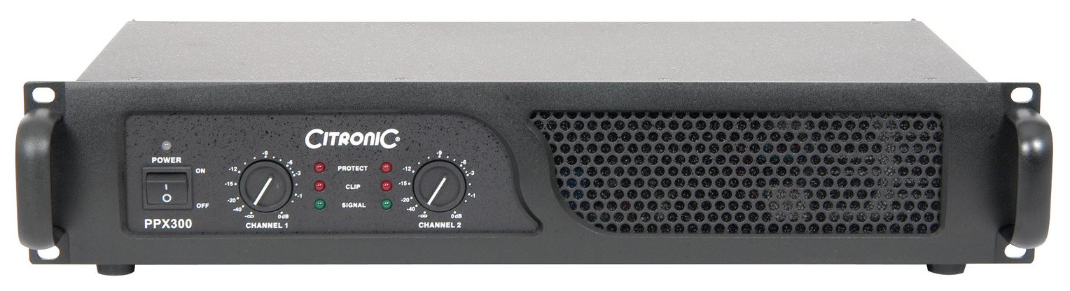 Citronic | PPX300 | 2U Power Amplifier | 2 x 150Wrms