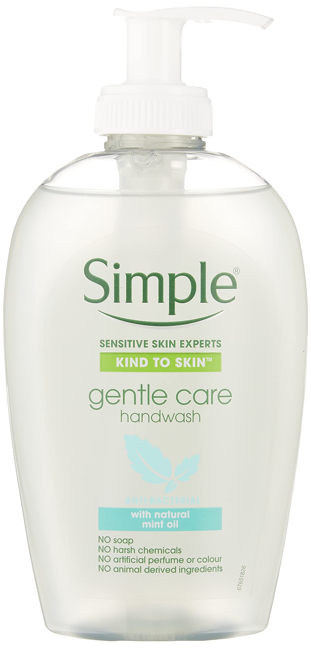 Simple - Kind to Skin Anti-Bacterial Gentle Care Handwash Mint oil - 250ml, multi-coloured