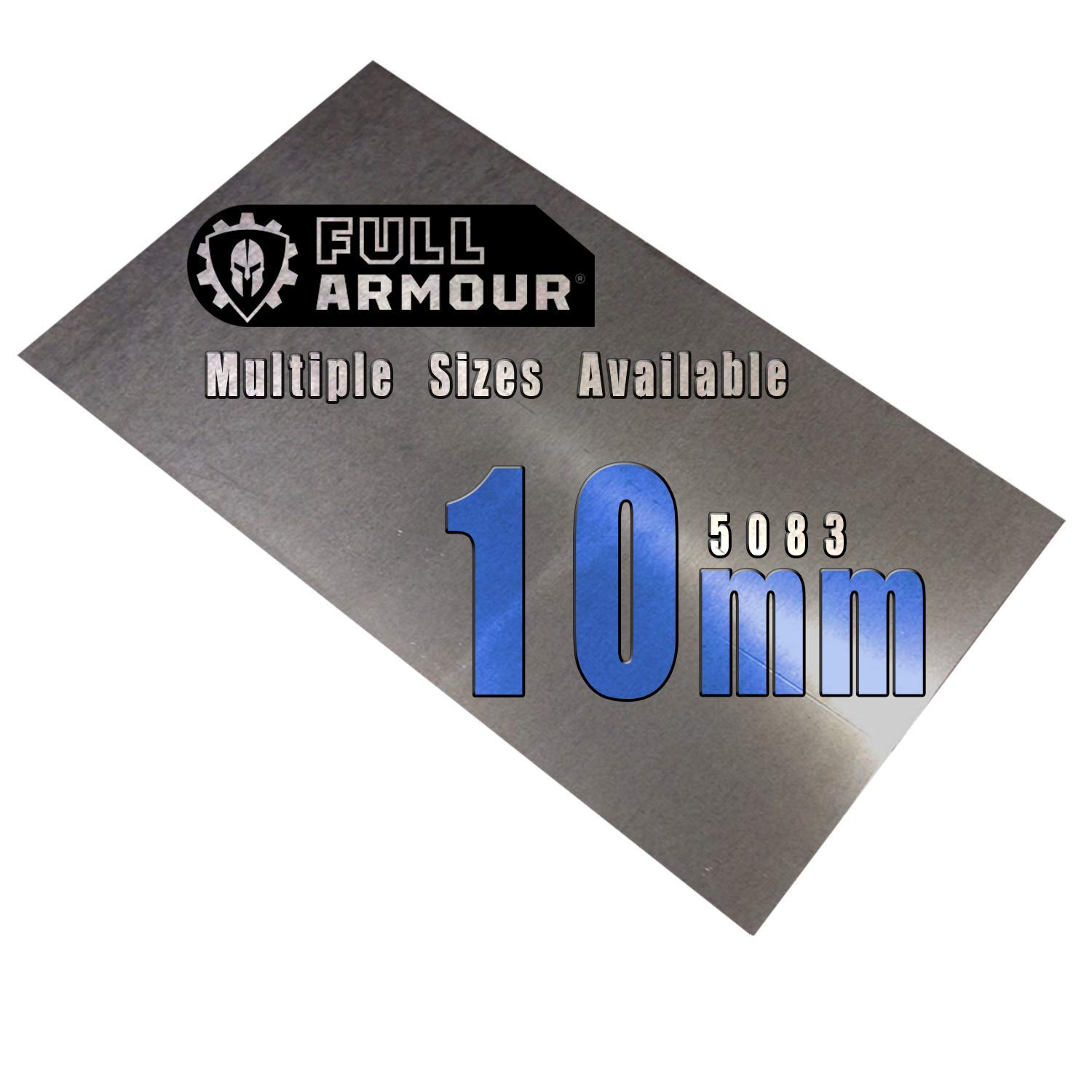 10mm Aluminium Plate, Grade 5083 (170mm x 120mm)