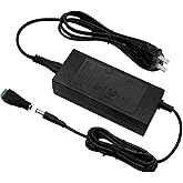 HAMRVL 12V 5A Power Supply Adapter Regulated AC 100-240V to DC 12V Transformer for FCOB WS2811 COB LED Strip Lights CCTV Camera Monitor with 5.5 x 2.1mm Tips, Genuine 12V Lighting Converter, US Plug