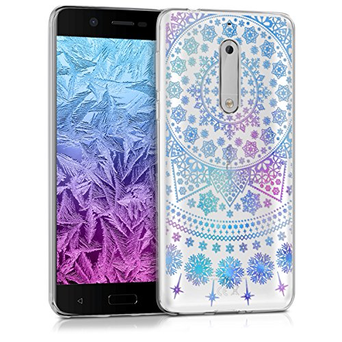 Kwmobile crystal case cover for nokia 5 tpu silicone im…