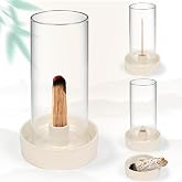 Versatile Incense Burner Holder - Ideal for Incense Sticks,Palo Santo,Sage | Mess-Free Ash Protection Incense Holder,All-in-One Accessory for Incense Sticks,Spiritual Rituals & Wellness Meditation Gift