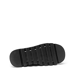 DREAM PAIRS Women Platform Combat Ankle Boots Goth