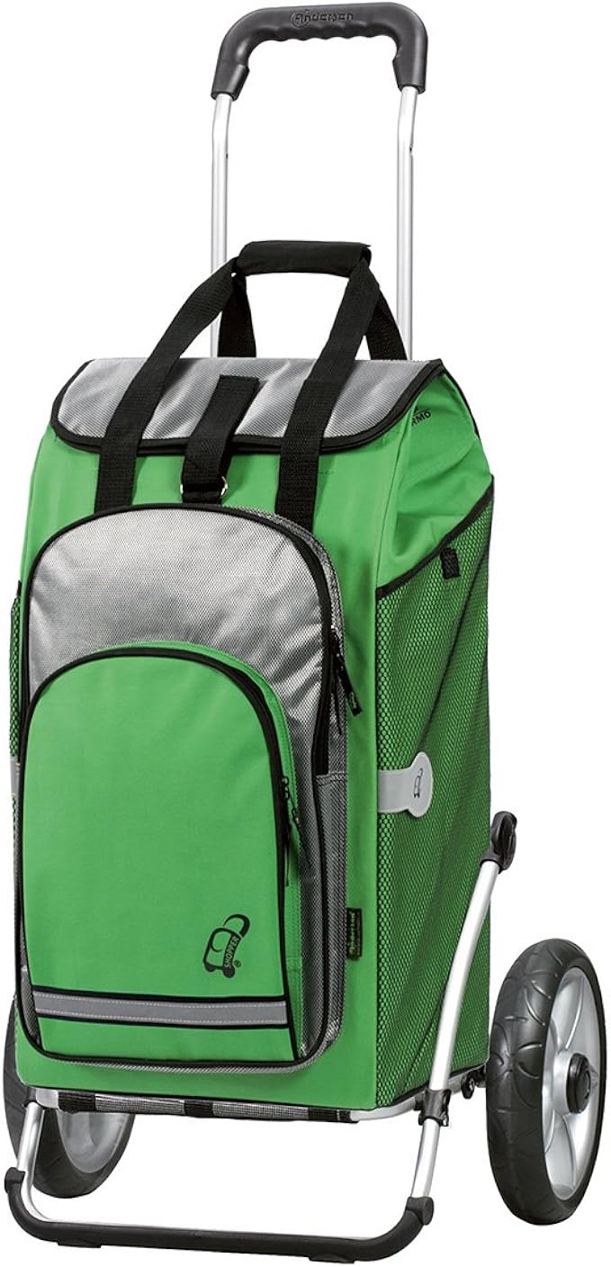 Andersen Shopping trolley Royal with bag Hydro green, Volume 60L