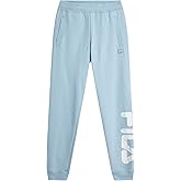 Fila Girls Sweatpants - Soft Cotton Blend Sweatpants for Girls with Drawstring Waist and Pockets - Fashion Kids Joggers