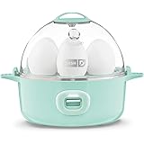 Dash Express Electric Egg Cooker, 7 Egg Capacity for Hard Boiled, Poached, Scrambled, or Omelets with Auto Shut Off Feature, 