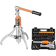 Happybuy Hydraulic Puller 5T,Hydraulic Gear Puller,3 Jaw Puller Set,Hydraulic Bearing Puller 3 in 1,Three Arm Bearing Removal Cylinder Tool Kit