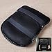 GAMPRO Luxury PU Soft Leather Car Center Console Cushion(11x 8.6 inches) Vehicle Seat Cushions Armrest Pillow Pad for Car Motor Auto Vehicle, Raises Your Center Console.(Black)
