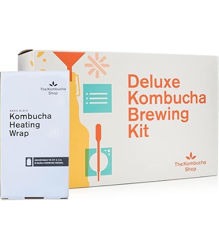 Amazon.com: Deluxe Organic Kombucha Starter Kit - Six Swing Top