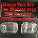 One Way Light 1998-2001 Jeep Cherokee XJ and 1993-1998 Grand Cherokee ZJ Interior LED Light Set Overhead Console Model 1WL-XJ4