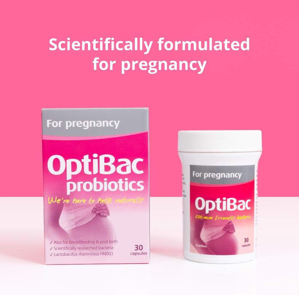 Optibac Probiotics Pregnancy, Most Researched Pregnancy Probiotics, Also for Breastfeeding & Post Birth - Image 4