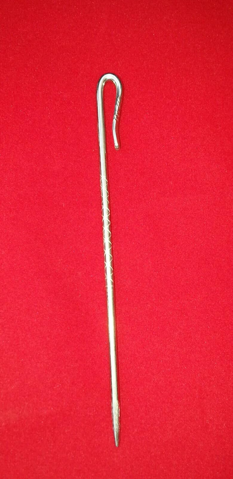 S,S Store Sikh Turban Baaj Singh Patka Long Needle Hair Salai Baaz Steel Assist in Pagri Pack of 20