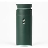 Ocean Bottle Brew Flask 12 oz | Insulated Travel Flask for Hot & Cold Drinks | Recycled Stainless Steel | Sustainable, Eco Friendly Gift (Forest Green)