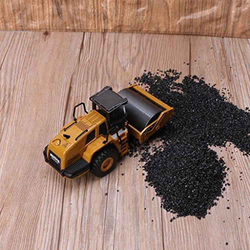 Yuly Children's Gift Birthday Gift 1/50 Scale Diecast Metal Road Roller Truck Construction Toy Vehicle for Kid Gift