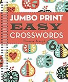 Jumbo Print Easy Crosswords #6 (Large Print Crosswords) by Thomas Joseph