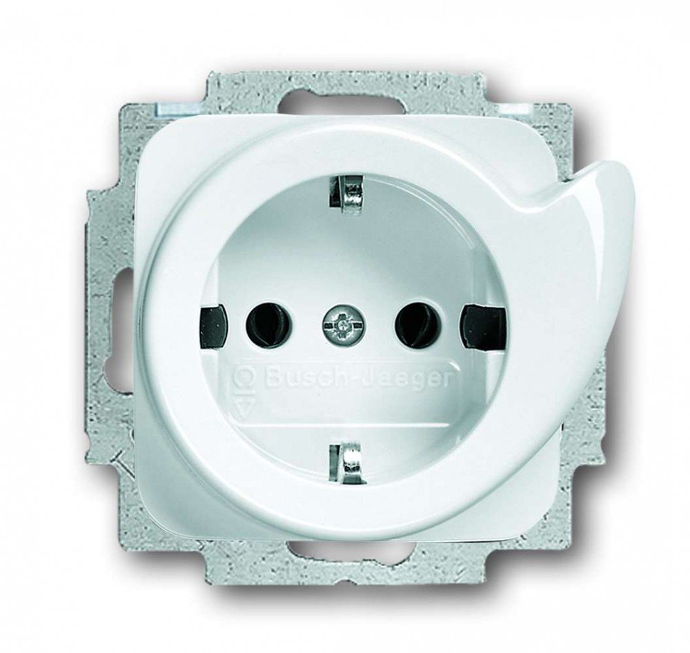 Busch-Jaeger 20EUCDR-214 BUSC Socket Schuko 20 EUCDR-214 Service Plug Socket