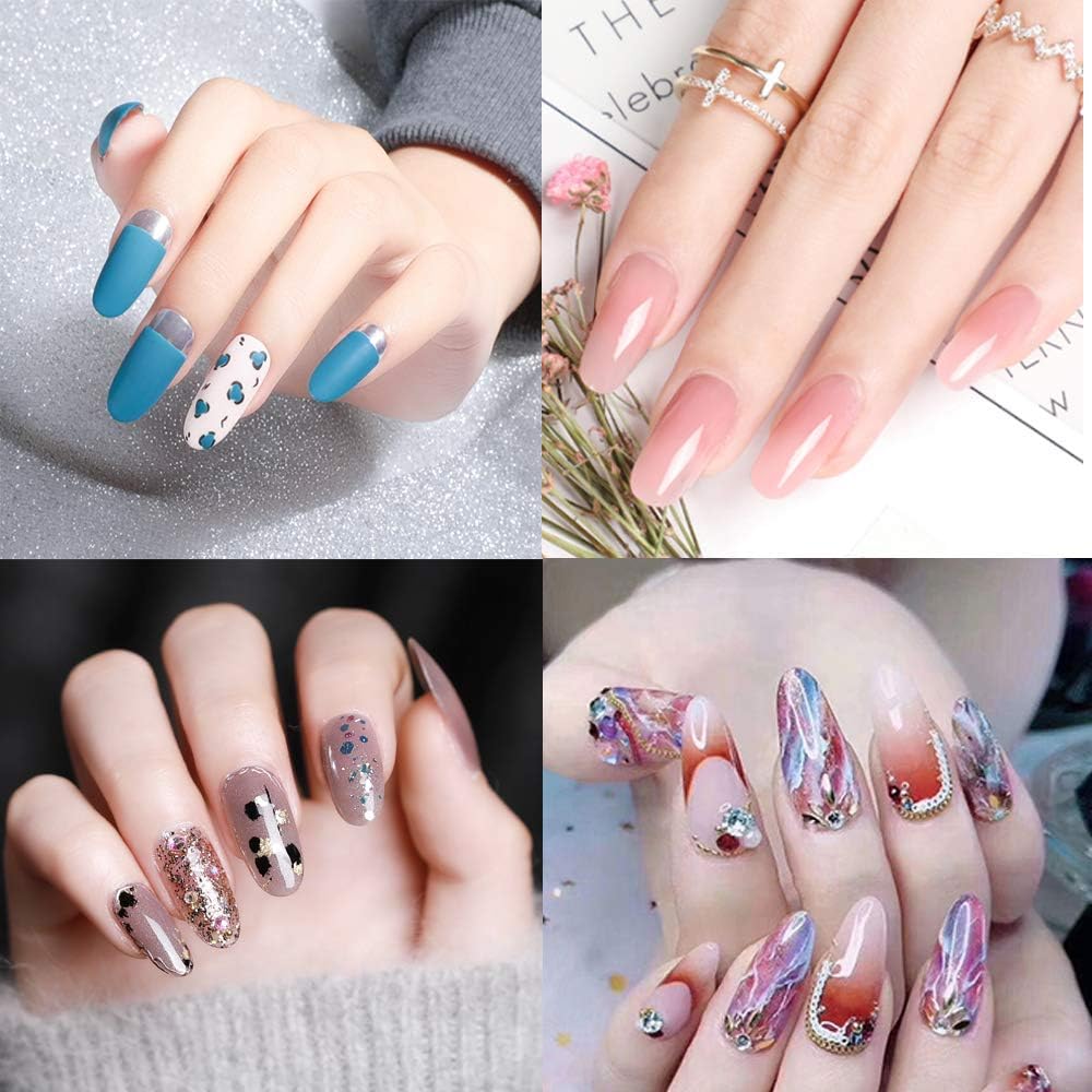 Amazon ネイルチップ ロング オーバル クリア 500枚入れ つけ爪 練習用 長いチップ 大量 まとめ買い サロン用 デコレーション ネイルアート おうち時間 おうちネイル 透明 Tnyker ネイルチップ 通販