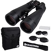 Celestron – SkyMaster Pro ED 20x80 Binocular – Astronomy Binocular with ED Glass – Large Aperture for Long Distance Viewing – Fully Multi-coated XLT Coating – Tripod Adaptable – Carrying Case Included