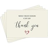 GOLDPEI 30-pack Thank You Cards Bulk with Envelopes and Matching Stickers, 4x5.8 Inches, Blank Thank You Notes for Baby & Bridal Shower, Weddings, Business & Graduations, Yellow