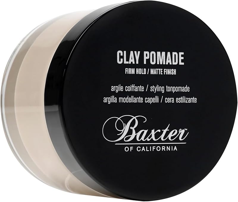 Baxter of California Clay Pomade 2oz Natural Matte Finish Hair Styling