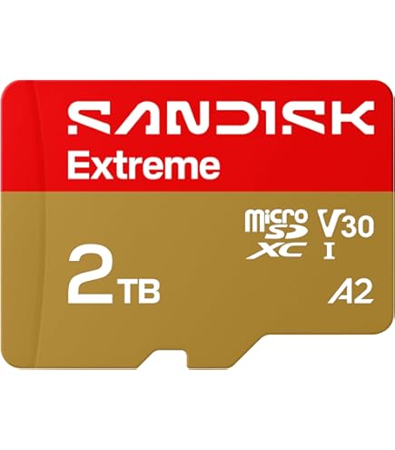SanDisk Extreme アダプタ付属 1TB microSDカード Amazon.com: SANDISK 1TB Extreme microSDXC UHS-I Memory Card with