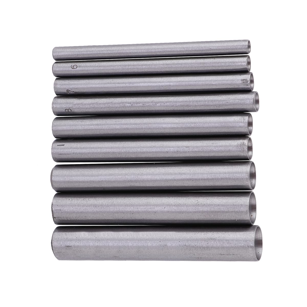 Housoutil 9Pcs Leather Craft Rivet Punch Set with Domed Rivet Setter for Belt Hole Making and Diy Hollow Punch Kit 3.94In Compact Hand Tool for Precise Cutting in Gaskets and Canvas