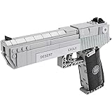QREZ Gun Model Kits for Kids Desert Eagle, 528Pcs Model Kit Building Blocks Gun DIY Puzzle Toy