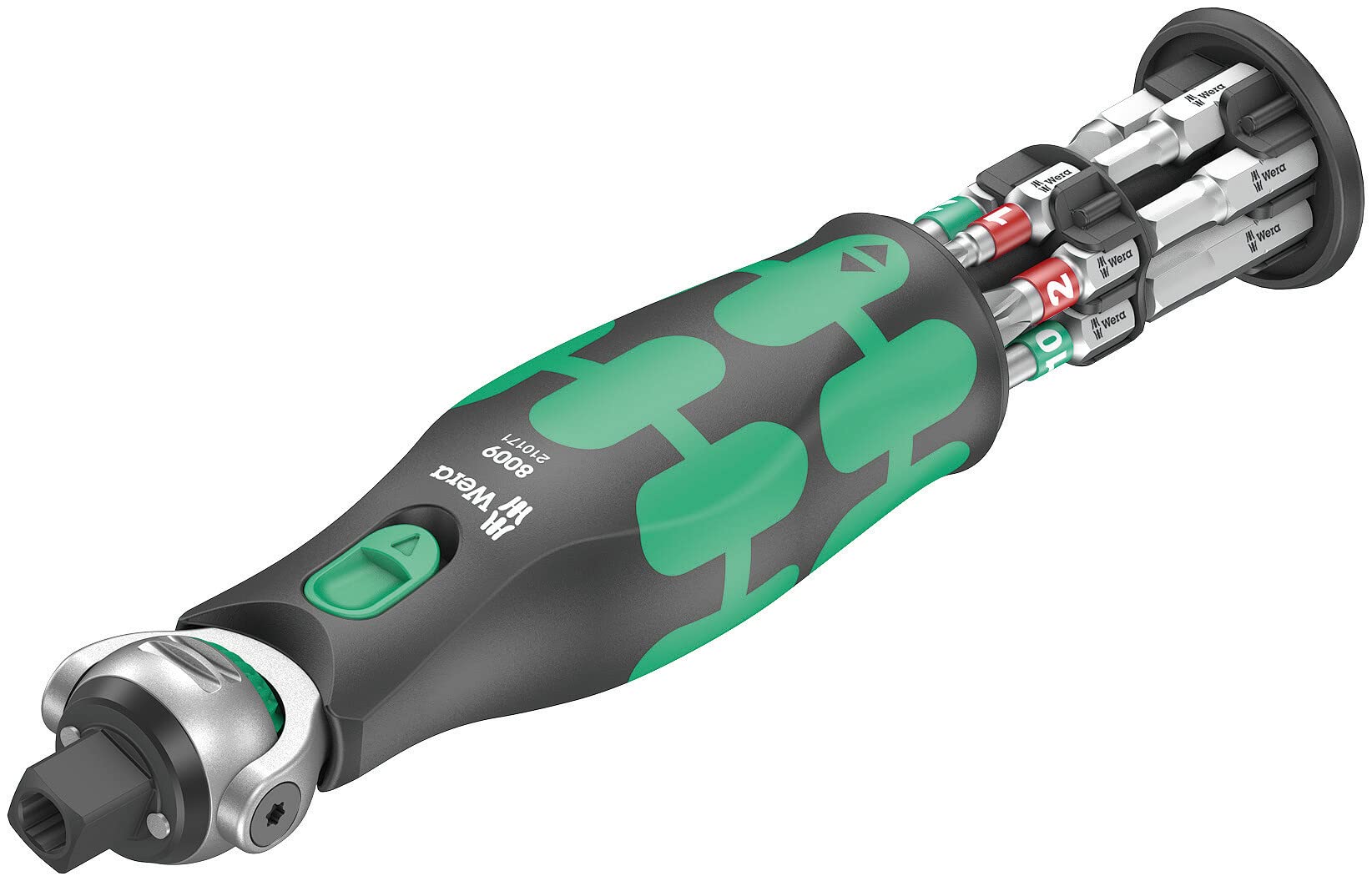 Wera 05004282001 8009 Zyklop Pocket Set Imperial 1, Ratchet Set, 13 Pieces
