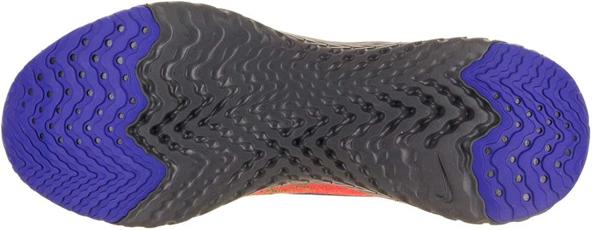 nike epic react flyknit golden beige racer blue