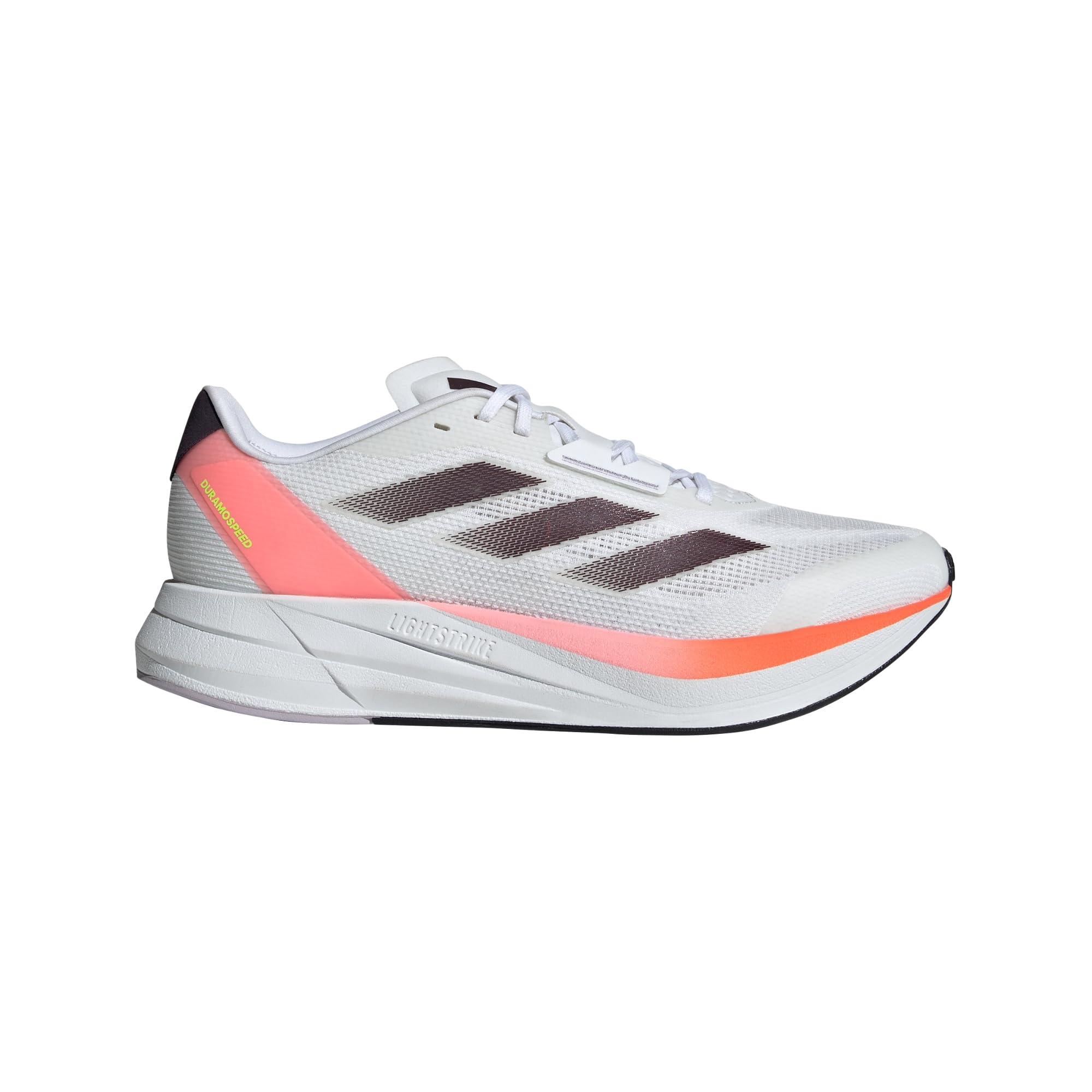 Adidas Men's Duramo Speed, White/Aurora Met./Solar Red, 14 Image