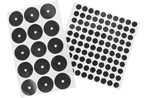 DOITOOL 2Pcs Black Dots Sticker Pool Table Marker Dot Snooker Spot Billiard Spot Stickers Accessories for